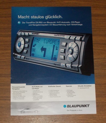 Seltene werbung blaupunkt - seltene,